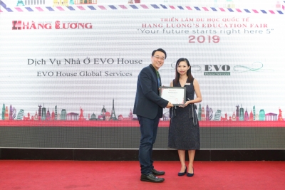 Triển lãm du học quốc tế 2019 diễn ra với sự tham gia của Hệ thống Dịch vụ nhà ở Singapore Evo House Global Service