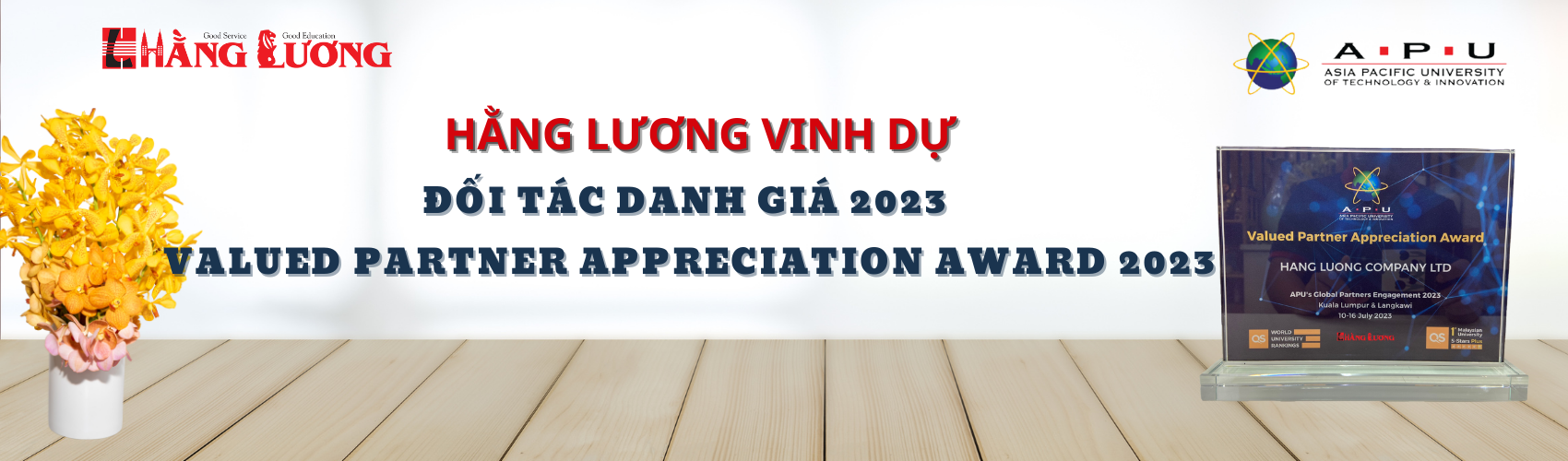 Dai Hoc APU Hang Luong Best Partner 2023