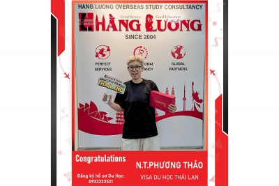 N.T.PHƯƠNG THẢO VÀ HÀNH TRÌNH KIÊN TRÌ CHINH PHỤC VISA DU HỌC THÁI LAN!