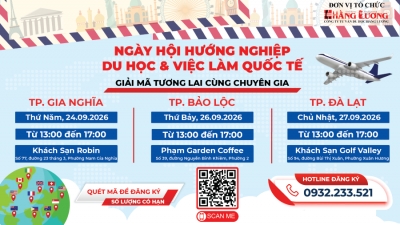 NGÀY HỘI HƯỚNG NGHIỆP - DU HỌC - VIỆC LÀM QUỐC TẾ 2026: GIẢI MÃ TƯƠNG LAI CÙNG CHUYÊN GIA