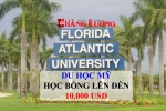 Du học Mỹ trường Đại Học Florida Atlantic (FAU) học bổng lên đến $10,000USD