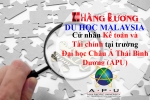 Tuyển sinh Cử nhân danh dự Kế toán và Tài chính (FORENSIC ACCOUNTING) trường Đại học APU, Malaysia