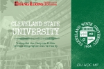 DU HỌC MỸ TẠI CLEVERLAND STATE UNIVERSITY (CSU) - TRƯỜNG ĐẠI HỌC CÔNG LẬP ĐI ĐẦU VỀ HOẠT ĐỘNG NGHIÊN CỨU TẠI HOA KỲ