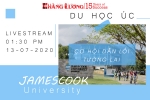 DU HỌC ÚC TẠI JAMES COOK - CƠ HỘI VÀ CÁC ĐIỀU KIỆN