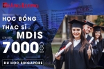 HỌC BỔNG DU HỌC SINGAPORE THẠC SĨ MDIS - SGD 7,000 KỲ THÁNG 09/2021