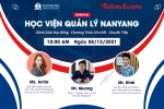 WEBINAR UPDATE NHỮNG THÔNG TIN MỚI NHẤT VỀ CHƯƠNG TRÌNH HỌC - HỌC BỔNG VÀ KÌ NHẬP HỌC TẠI HỌC VIỆN QUẢN LÝ NANYANG ( NIM ) NĂM HỌC 2022