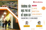 TRƯỜNG TỐT – HỌC PHÍ RẺ - DỄ ĐỊNH CƯ CÓ NGAY TẠI CAPE BRETON UNIVERSITY