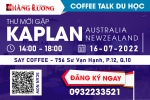 CÓ HẸN VỚI KAPLAN TẠI COFFEE TALK DU HỌC ÚC & NEW ZEALAND
