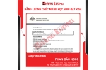 CHÚC MỪNG PHAN BẢO NGỌC ĐẠT VISA ÚC CHO KÌ NHẬP HỌC THÁNG 10.2022 TẠI TRƯỜNG EDITH COWAN COLLEGE