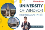 HỌC BỔNG ĐẦU VÀO HẤP DẪN TỪ UNIVERSITY OF WINDSOR