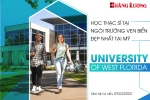 HỌC THẠC SĨ TẠI NGÔI TRƯỜNG VEN BIỂN ĐẸP NHẤT TẠI MỸ - WEST FLORIDA UNIVERSITY