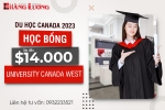 DU HỌC CANADA 2023 – HỌC BỔNG LÊN ĐẾN $13.608 TỪ UNIVERSITY CANADA WEST