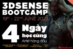 3DSENSE SUMMER BOOTCAMP 2023 - NƠI KHƠI NGUỒN SỰ SÁNG TẠO CHO NGHỆ THUẬT