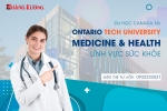 DU HỌC CANADA LĨNH VỰC SỨC KHỎE (MEDICINE & HEALTH) TẠI TRƯỜNG ONTARIO TECH UNIVERSITY