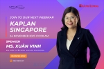 KHÁM PHÁ NGÀNH KINH TẾ CÙNG HỌC VIỆN KAPLAN SINGAPORE - WEBINAR ĐỘC ĐÁO NGÀY 24/11/2023!