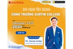 DU HỌC ÚC 2024 CÙNG TRƯỜNG CURTIN COLLEGE