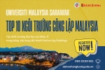 UNIVERSITI MALAYSIA SARAWAK - TOP 10 NGÔI TRƯỜNG CÔNG LẬP MALAYSIA