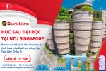 HỌC SAU ĐẠI HỌC TẠI NTU SINGAPORE – BƯỚC VÀO HỆ SINH THÁI HỌC THUẬT TINH HOA CỦA ĐẠI HỌC CÔNG LẬP TOP ĐẦU CHÂU Á