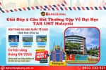 GIẢI ĐÁP 5 CÂU HỎI THƯỜNG GẶP CỦA PHỤ HUYNH VÀ HỌC SINH VỀ ĐẠI HỌC TAR UMT HÀNG ĐẦU MALAYSIA