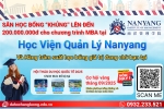SĂN HỌC BỔNG “KHỦNG” LÊN ĐẾN 200.000.000 VNĐ CHO CHƯƠNG TRÌNH MBA TẠI HỌC VIỆN QUẢN LÝ NANYANG (NIM)!