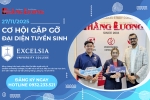 CƠ HỘI VÀNG: GẶP GỠ ĐẠI DIỆN TUYỂN SINH EXCELSIA UNIVERSITY COLLEGE - SĂN HỌC BỔNG DU HỌC ÚC 2026