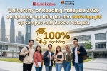 UNIVERSITY OF READING MALAYSIA 2026 – CƠ HỘI NHẬN HỌC BỔNG LÊN ĐẾN 100% HỌC PHÍ TẠI CAMPUS ANH QUỐC Ở MALAYSIA