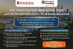 HỘI THẢO MALAYSIA 2026: GẶP GỠ TRỰC TIẾP ĐẠI DIỆN UNIVERSITY OF READING MALAYSIA