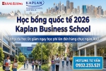 HỌC BỔNG QUỐC TẾ 2026 KAPLAN BUSINESS SCHOOL (KBS) – CƠ HỘI DU HỌC ÚC GIẢM NGAY HỌC PHÍ LÊN ĐẾN HÀNG CHỤC NGÀN AUD