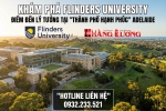 FLINDERS UNIVERSITY: BIỂU TƯỢNG GIÁO DỤC ĐỔI MỚI TẠI "THÀNH PHỐ HẠNH PHÚC" ADELAIDE