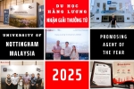 Du học Hằng Lương nhận giải thưởng "Promising Agent" từ Đại học Nottingham Malaysia – Khẳng định chất lượng tư vấn hàng đầu