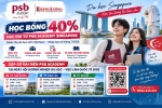 PSB ACADEMY SINGAPORE MỞ HỌC BỔNG 40% HỌC PHÍ CHO DU HỌC SINH VIỆT NAM – CƠ HỘI ĐÁNG CHÚ Ý TRONG NĂM 2026